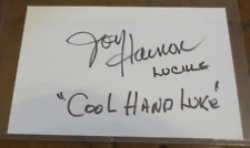 Joy Harmon actress signed autographed index hot blonde Lucille in Cool Hand Luke picture