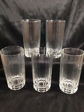 Set of 5 PASABACHE PAB6 Clear Glass 12 oz Tumblers picture