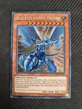 Blue-Eyes Shining Dragon LCKC-EN008 Secret Rare Yu-Gi-Oh Card 1st Edition picture