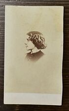 1860s CDV Anna Dickinson Abolitionist Women's Suffrage Rare Gettysburg Imprint picture