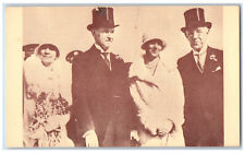 c1940's Mr. & Mrs. Edward Bok President and Mrs. Coolidge Lake Wales FL Postcard picture