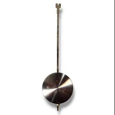 Vintage Silver Tone Adjustable Clock Pendulum Japan 9.5