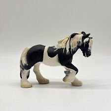 Schleich Tinker Mare Horse Black White Clydesdale Retired 2003 13279 Toy W Tag picture