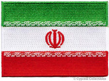 IRAN FLAG embroidered iron-on PATCH IRANIAN EMBLEM PERSIA ISLAMIC REPUBLIC SHAH picture