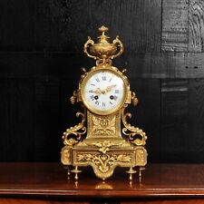 Antique French Louis XVI Gilt Bronze Clock picture