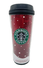 Starbucks 2007 Red Christmas Holiday Acrylic 15 Oz Tumbler W/ Lid picture