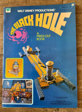 Disney The Black Hole Whitman 1979 Press Out & Stand-Up UNUSED Paper Models Book picture