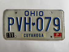 1985 Ohio License Plate Cuyahoga County Cleveland picture