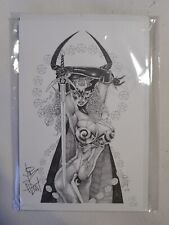 1999 JIM BALENT's - TAROT: Witch of the Black Rose Signed Lithograph LE #170/500 picture