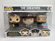 Funko Pop Game of Thrones The Creators 3 Pack 2018 Fall Convention Exclusive picture