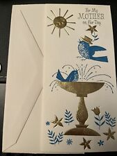 Rust Craft Vintage Mothers Day Greeting Card Unused In Mint Condition For Age picture