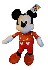 Just Play Disney Mickey Mouse Valentine’s Day Plush Doll 19” NWT picture