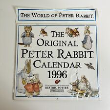 The Original Peter Rabbit Calendar 1996 Vintage Beatrix Potter Classics Sealed picture