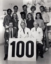 St. Elsewhere 1982 TV series cast celebrate 100 episdoes group pose 8x10 photo picture