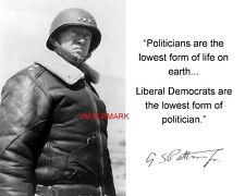 George S. Patton Quote World War 2 WWII 8 x 10 Photo Picture Photograph ts1 picture