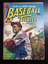 Baseball Thrills #3, Summer 1952, VG-, Joe DiMaggio, Ed. Bob Feller picture