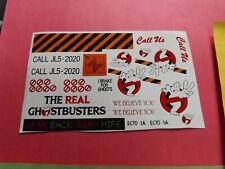 Fits Ghostbusters Kenner 1989 ECTO-1A Sticker Die Cut Custom  picture