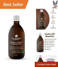 Premium Organic Castor Oil - Hair Growth, Eyelash Enhancement - 8.50 fl oz picture