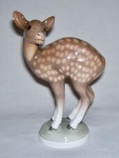 BING & GRONDAHL ~ Quality Porcelain Adorable FAWN/DEER Figurine (#1929)~ Denmark picture