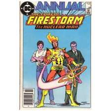 Fury of Firestorm (1982 series) Annual #3 Newsstand in NM cond. DC comics [p{ picture