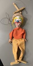 Vintage Mexican Marionette Clown String Puppet picture