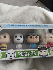 Funko Pop Vinyl: Peanuts Pop Minis 4 Pack Charlie Brown Linus Lucy Snoopy picture