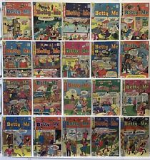 Vintage Betty and Me Comic Book Lot Of 20 picture