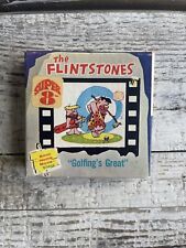 Vintage 1963 The Flintstones Golfing’s Great 8mm Reel Movie Silent Super 8 picture