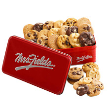 - 30 Nibblers Signature Cookie Tin, Assorted with 30 Nibblers Bite-Sized Cookies picture