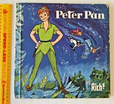 VINTAGE 1950s DISNEY'S PETER PAN RICH'S COFFEE DUTCH TRADING CARD BOOK COMPLETE picture