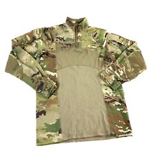 US Army 1/4 Zip FR Combat Shirt OCP USGI Flame Resistant Scorpion ACS MEDIUM picture
