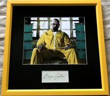 Bryan Cranston autograph signed autographed framed w Breaking Bad 8x10 photo JSA picture