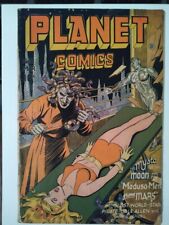Planet Comics 41 1945 G/G Art Bondage / Torture Cover  G-VG   Ultra Rare  HTF picture