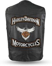Harley Embroidery Eagle Rockers Motorcycle Iron On Biker Patch Iron On picture