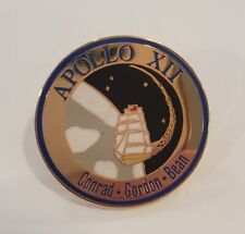 Collectible NASA Apollo XII 12 Space Flight Mission Lapel Hat Pin Conrad Gordon picture
