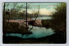 Kalamazoo MI-Michigan, Scene Near Lovers Lane, Antique, Vintage c1913 Postcard picture