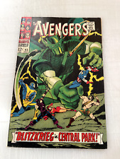 AVENGERS #45 SILVER AGE HERCULES JOINS THE AVENGERS 1967 MARVEL COMICS🔑KEY🔑 picture