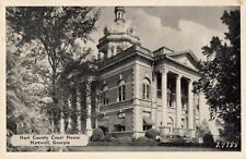 Hart County Court House Hartwell Georgia GA 1947 Postcard picture