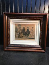 Antique Victorian Deep Well Frame Gilded 19