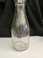 Abbotts one Quart Milk Bottle New Original vintage  picture