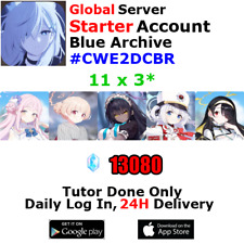 [Global] Blue Archive Starter Account 11x3* 13k+Pyroxene Mika #CWE2 picture