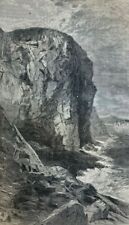 1872 Mount Desert Schooner Head Cave of the Sea Echo Lake Dog Mountain picture