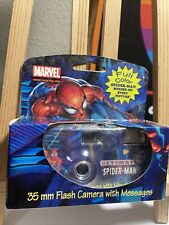  2002 Sealed New Marvel Spiderman Flash Camera 35MM With Messages picture