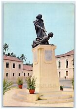 c1960s Pentothal Abbott India Emperor Palepatine Statue Philadelphia PA Postcard picture