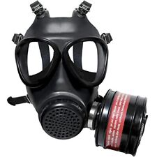 Gas Masks Survival Nuclear and Chemical, Full Face Respirator Mask with 40MM ... picture