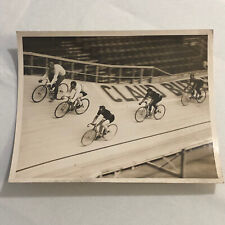 Press Photo Photograph Bicycle Racing Bike Race at Olympia 1934 LNA Photo picture