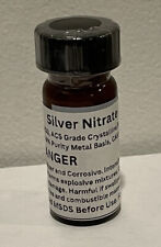 Pure Silver Nitrate Crystal 99.9+% ACS Grade 5 Grams picture