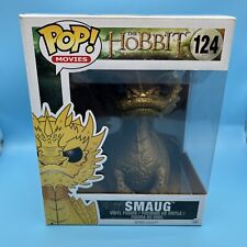 Funko Pop The Hobbit Smaug Gold # 124 Vinyl Figure Dragon Collectible picture