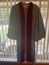 Vintage Priest Clergy Robe By Murphy Robes Blue with red Felt-Rope Detail picture
