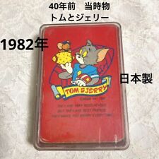 Tom and Jerry Playing Cards Trump 1982 Vintage from Japan Cartoon one-of-a-kind picture